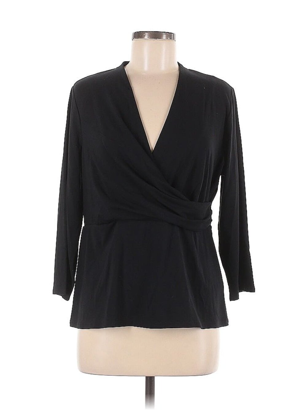 Feminine & Flattering! New w/Tag: Flattering WRAP Blouse - J Jill